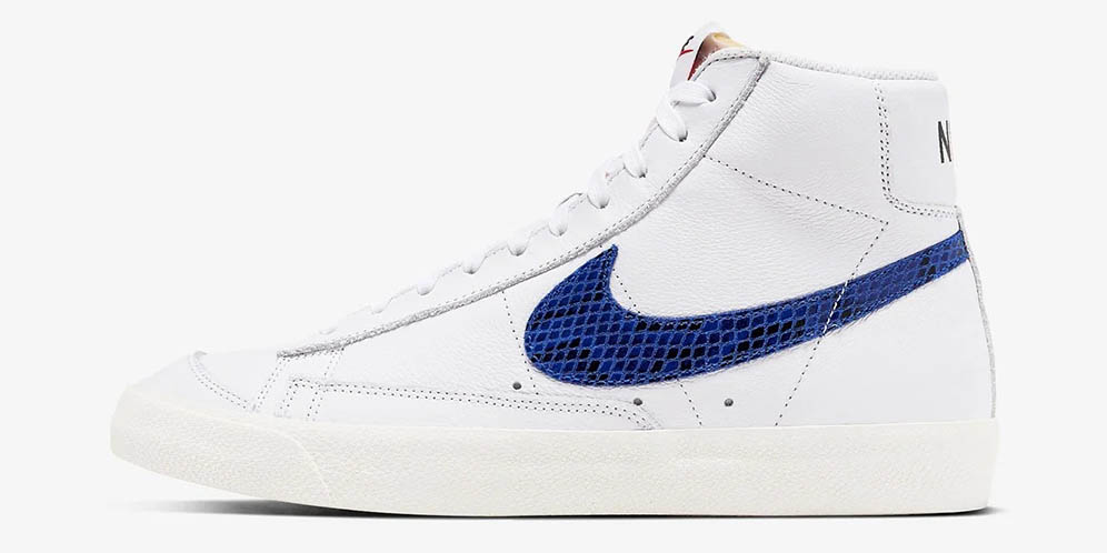 Kulit Ular di Logo Nike Blazer Mid '77